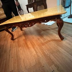 Real Marble Coffee Table 