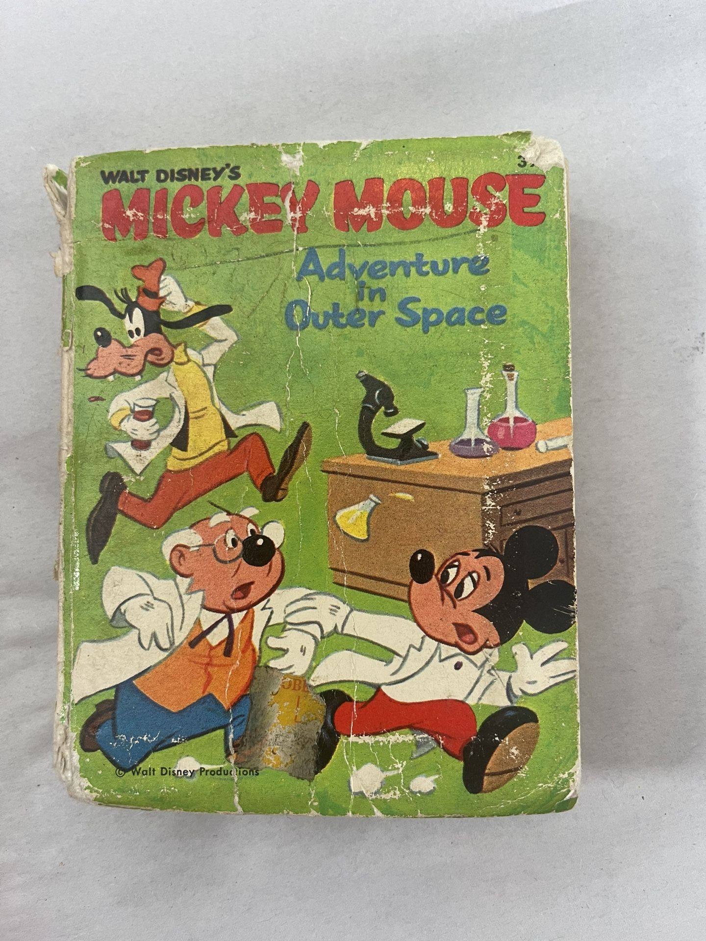 Mickey Mouse Adventures In Outer Space 1968 BLB