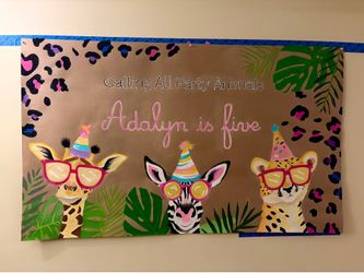 Hand painted banners