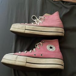 Pink Converse Size 6 Women