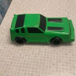 1981 VINTAGE NERF HOT SHOT STUNT CAR GREEN  PARKER BROTHERS