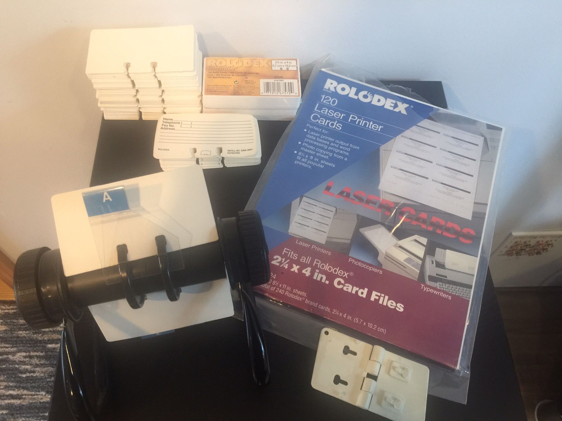 Rolodex Card File with Blank Cards