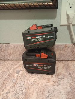 Milwaukee 12.0 Forge Batteries - New - Firm Price 