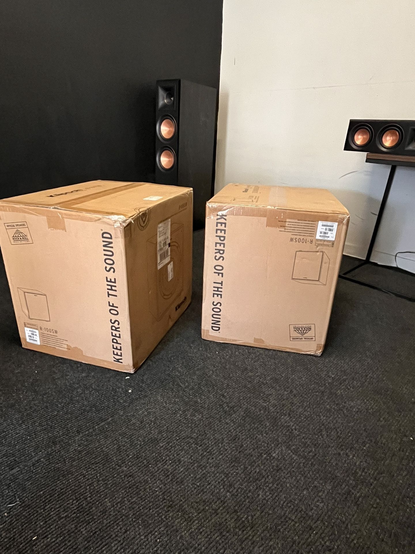 3 10 Inch Klipsch Subwoofers