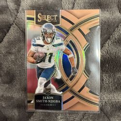 Jaxson Smith Nijgba Rookie Card /299 Die Cut Seahawks Football Card