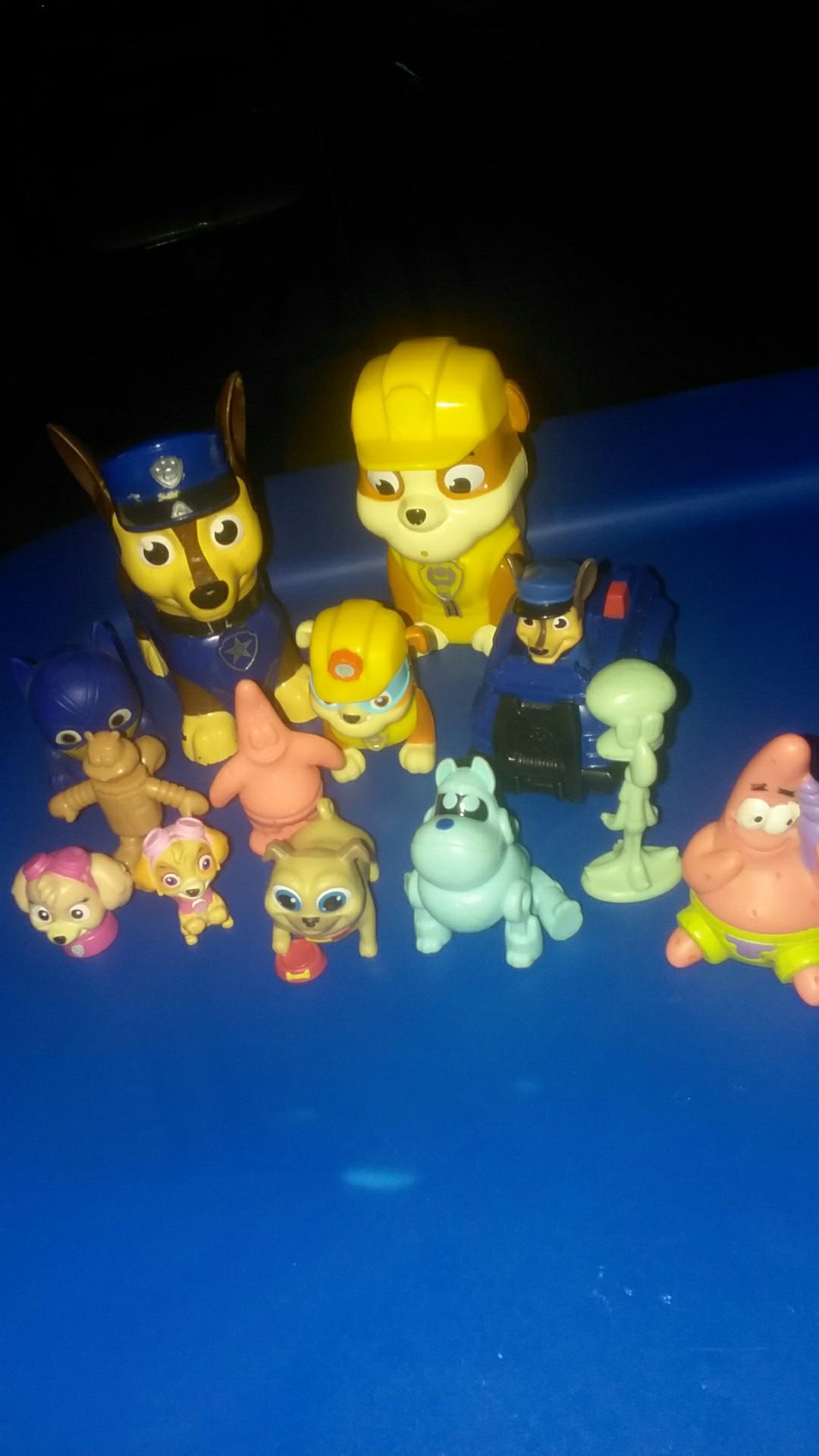 Paw patrol & puppy pals characters from spongebob