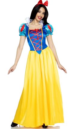 Leg Avenue Womens Classic Snow White size Small