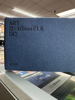 Sigma Lens 17-40mm F1.8 for Canon RF Mount