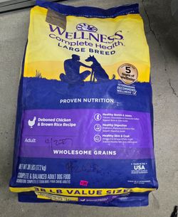 Wellness Complete Health Large Breed Dry Dog Food 38 lb