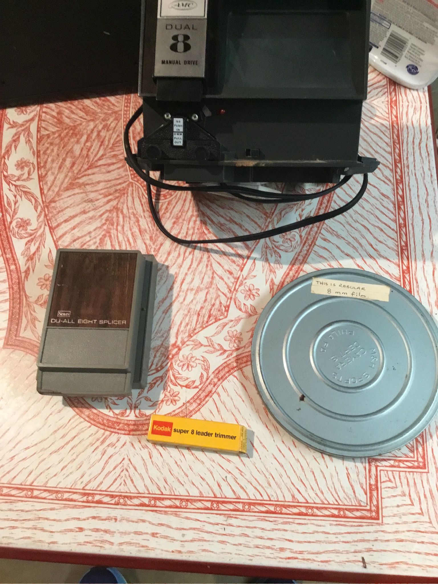 Model 120 DUEL EDITOR/Viewer SUPER 8