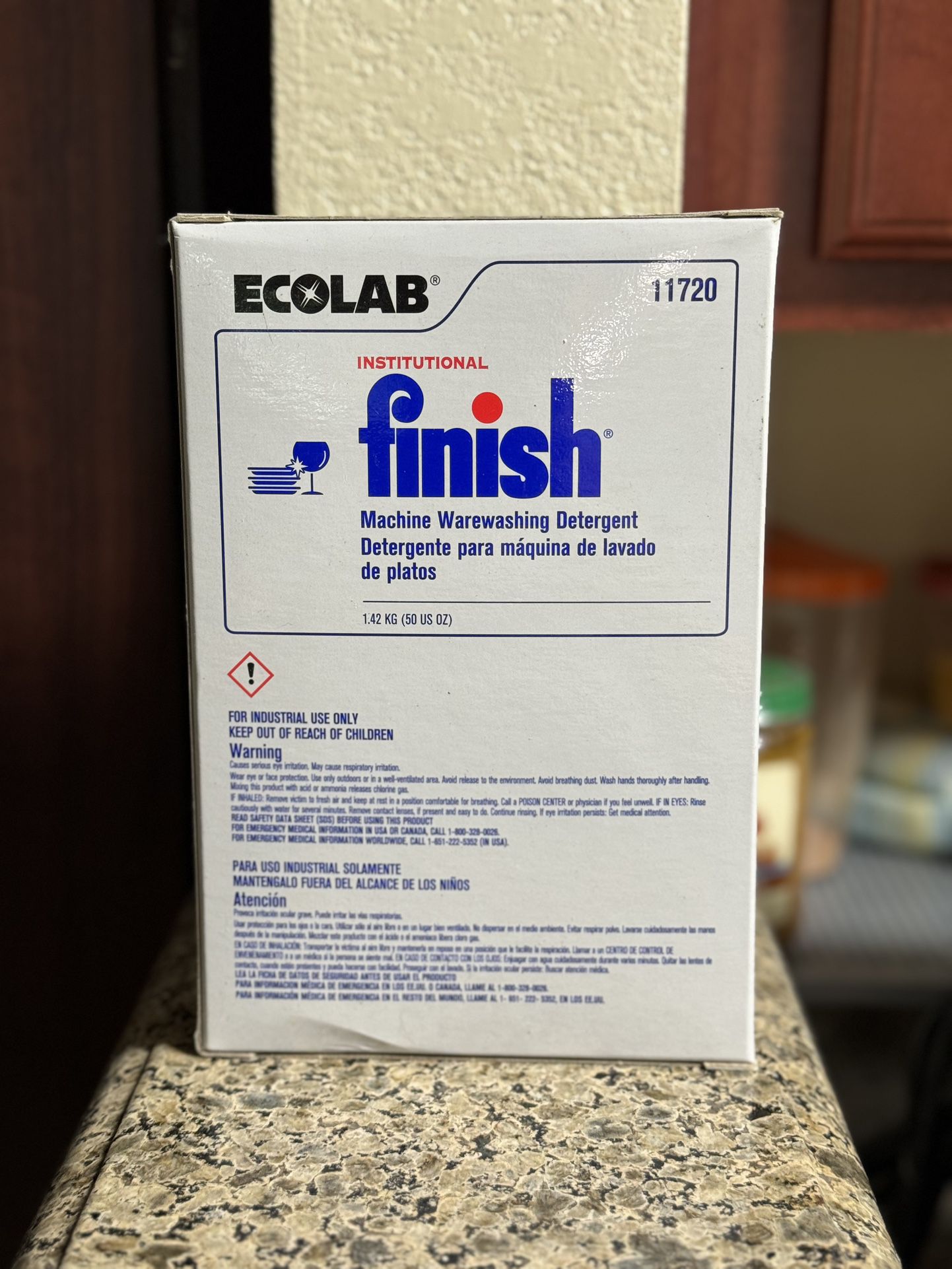 Dishwasher Detergent Finish Ecolab Powder