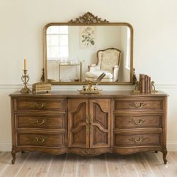 Vintage Solid Wood Drexel Dresser or Sideboard