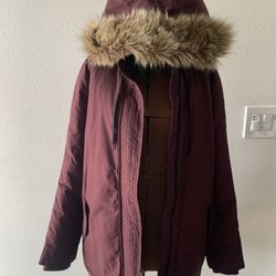 Rain / Snow Jacket W Hood - Womens Small 