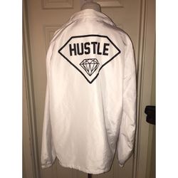 Women's HUSTLE Windbreaker Jacket Brand New with tags