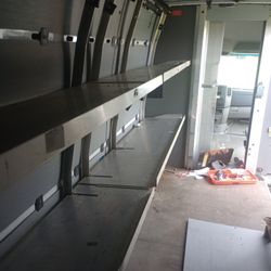 FOLDOUT VAN RACKS 