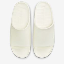 Men’s White Nike Slides 