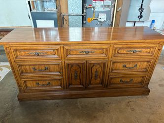 Solid Wood 9 Drawer Dresser – $250 OBO