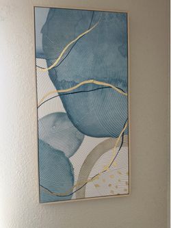 Set of three wall paintings