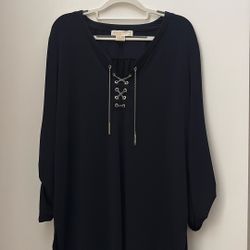 Michael Kors  blusa azul marino 1X