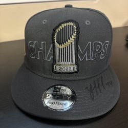 Yordan Alvarez Signed Astros Hat