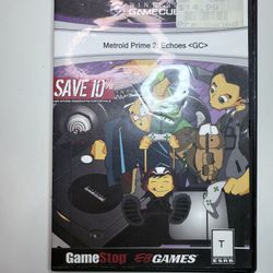 Metroid Prime 2: Echoes (Nintendo GameCube, 2004) Disc + Case, Tested