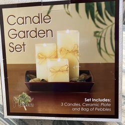 NEW! Candle Garden Set 