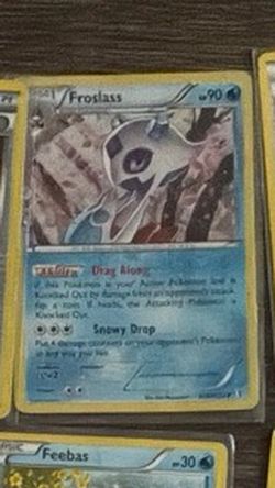 Froslass Pokemon Trading Card