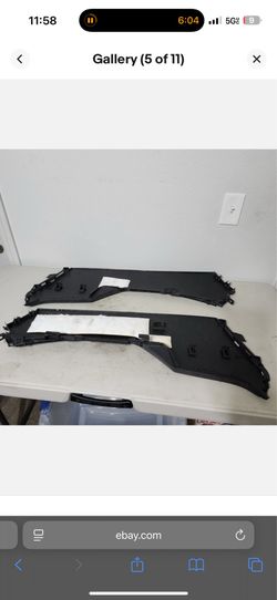 2017 Honda Accord side panels & center console