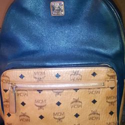 MCM - Men's Stark Visetos Leather Mix BACKPACK 