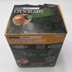 Lightshow Eyescreams Halloween Projection Light Green Eyes Box Not Included