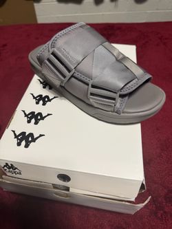 Kappa Gray Slide Sandals
