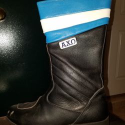 AXO men's Italian Leather Street/racing Boots, Size 13 US/46 EUR