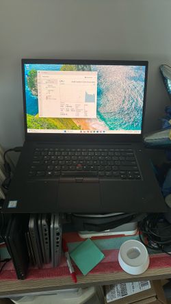 Lenovo Thinkpad 4K screen i7-9750 512GB SSD 16GB RAM Win 11 Pro