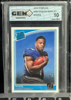 Saquan Barkley 2018 Donruss