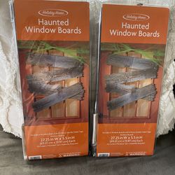 BRAND NEW HAUNTED WINDOW BOARDS $6 EACH