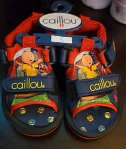 Caillou sandals for toddler
