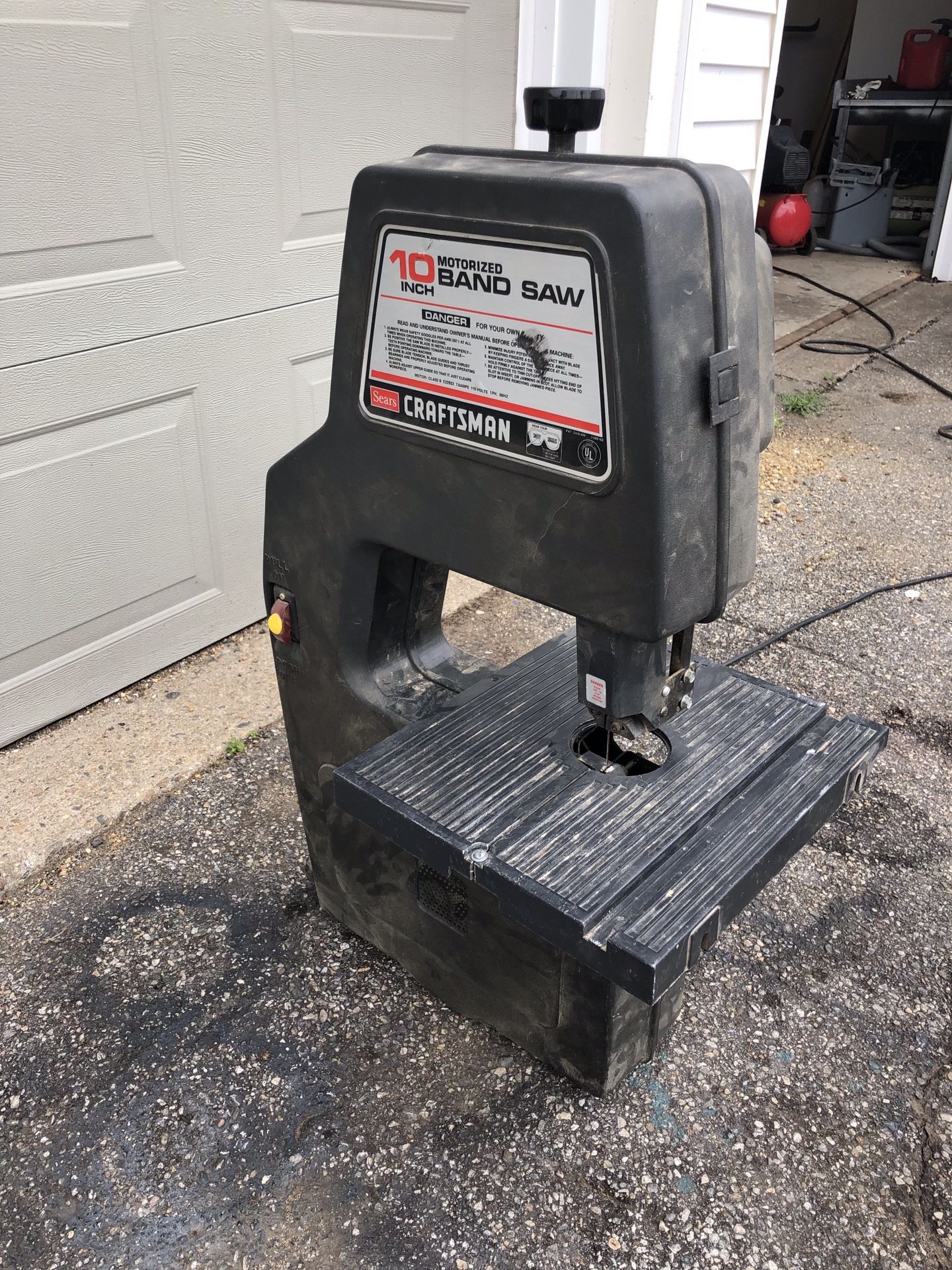 Sears Craftsman 10” Motorized Band Saw 7 AMPS for Sale in Colchester