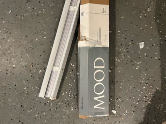 White blinds