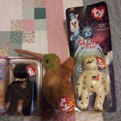 3 (RARE) MCDONALD'S CHARITIES TY BEANIE BABIES