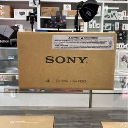 Sony FX30 Cinema Line (1/4 While Supplies Lasts)