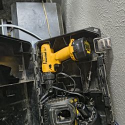 Kobalt Tool Box And Dewalt Drill