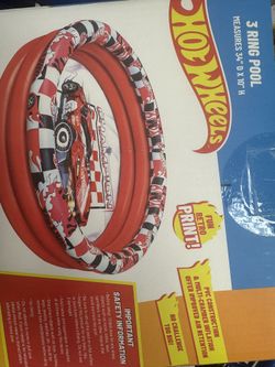 Hot Wheels 3 Ring Pool