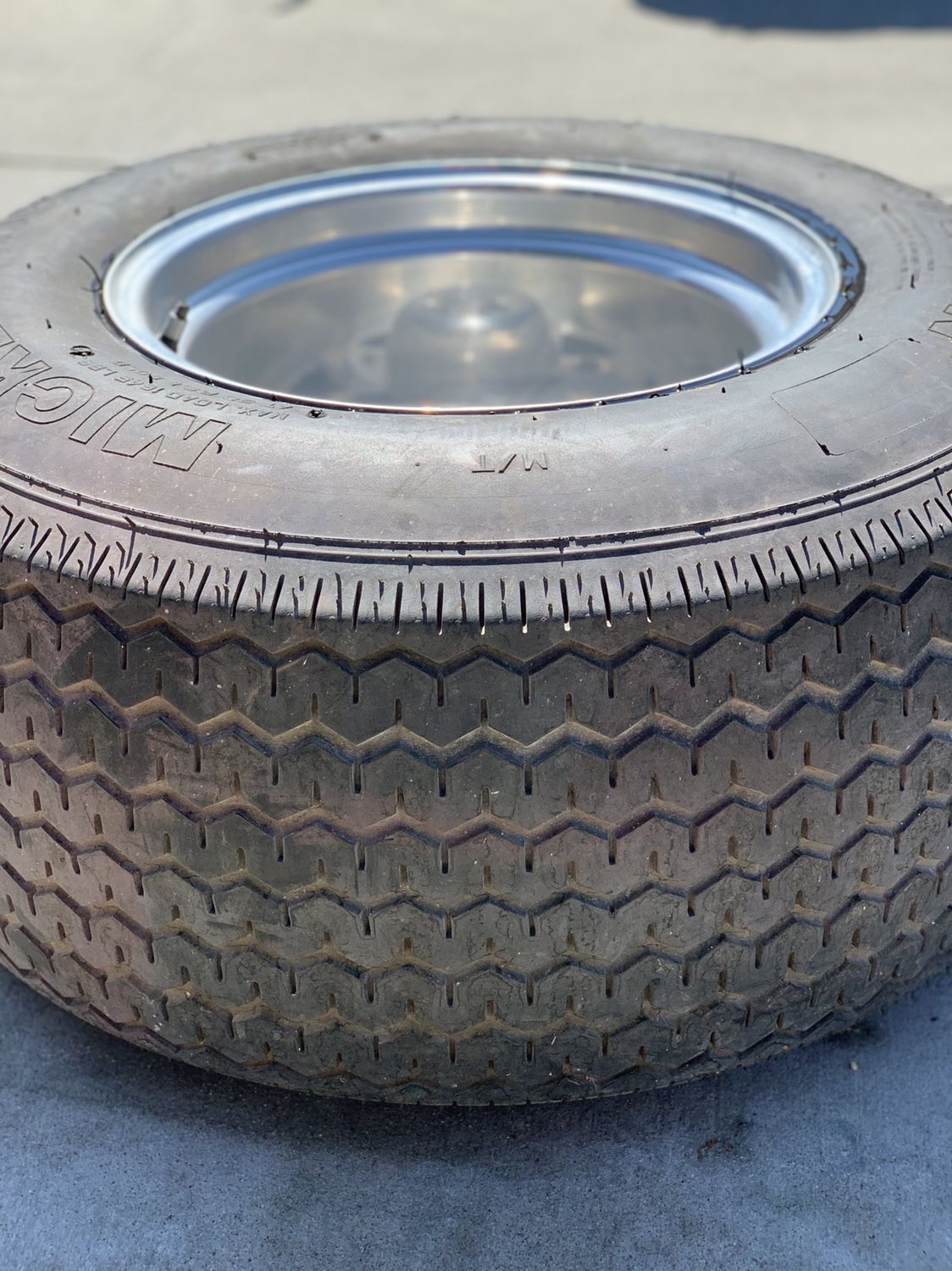 15” x 12” Aluminum Prime Racing Wheels 5X5.5 Lug Pattern for Sale in
