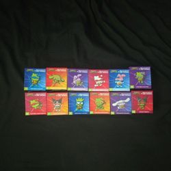 Hello Kitty X TMNT McDonald's Toys Full Set 