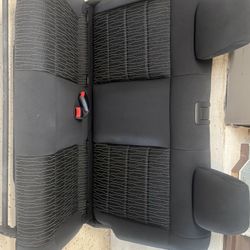 Jeep Wrangler Rear Back Seat Cloth Black 
