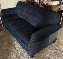 Couch Navy Blue