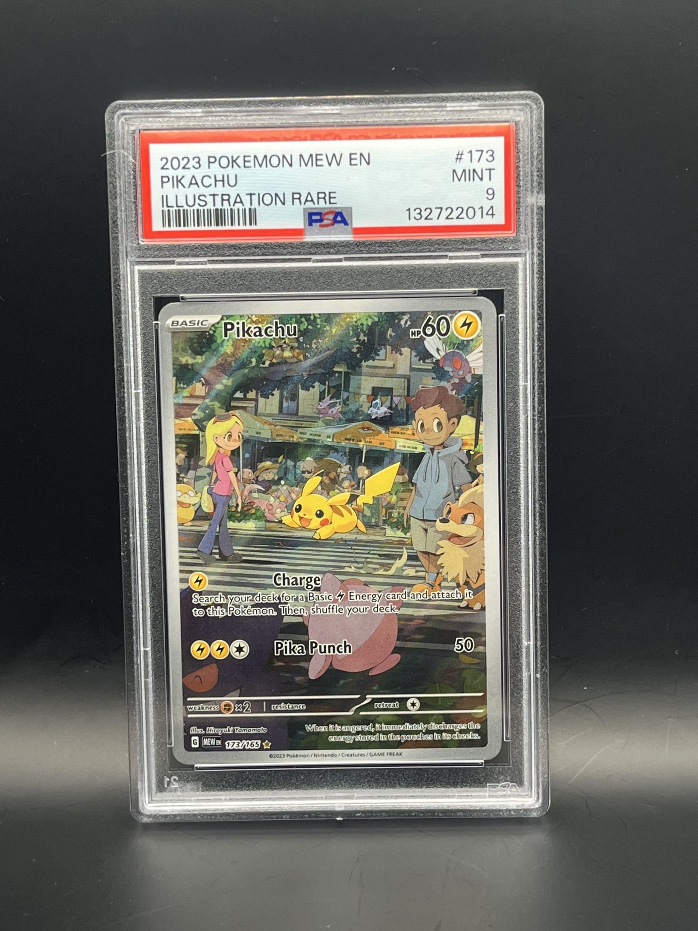 PSA 9 Pikachu #173 - 151 Set