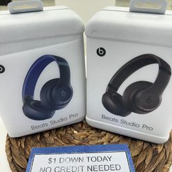 Beats Studio Pro Wireless Headphones - Pay $1 Today To Take It Home And Pay The Rest Later! 