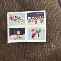 2015 Forever Stamps Charlie Brown Christmas 50th Anniversary 