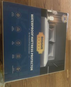 Premium 100% Waterproof Cal King Mattress Protector Breathable Cooling 3D Air Fabric Mattress Cover